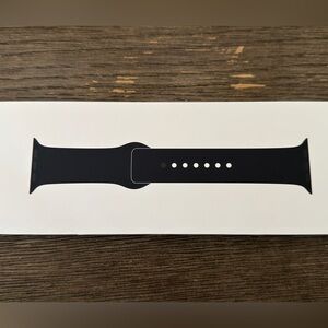 Genuine Apple Watch Sport Band – Black (Brand New, Sealed)